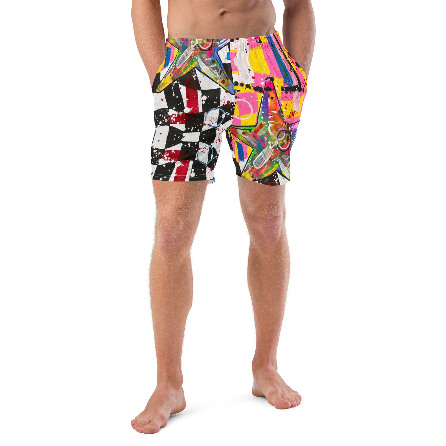 Star Trip Men's swim trunks