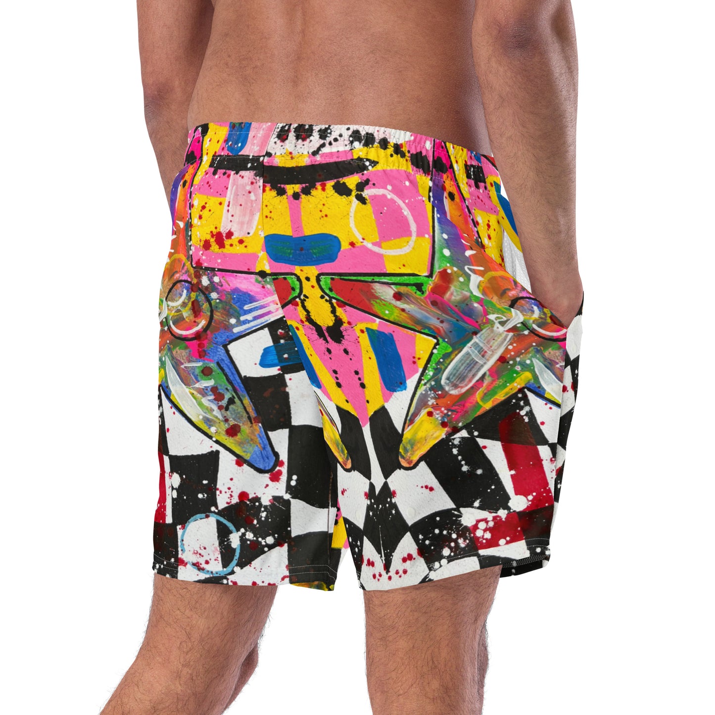 Star Trip Men's swim trunks