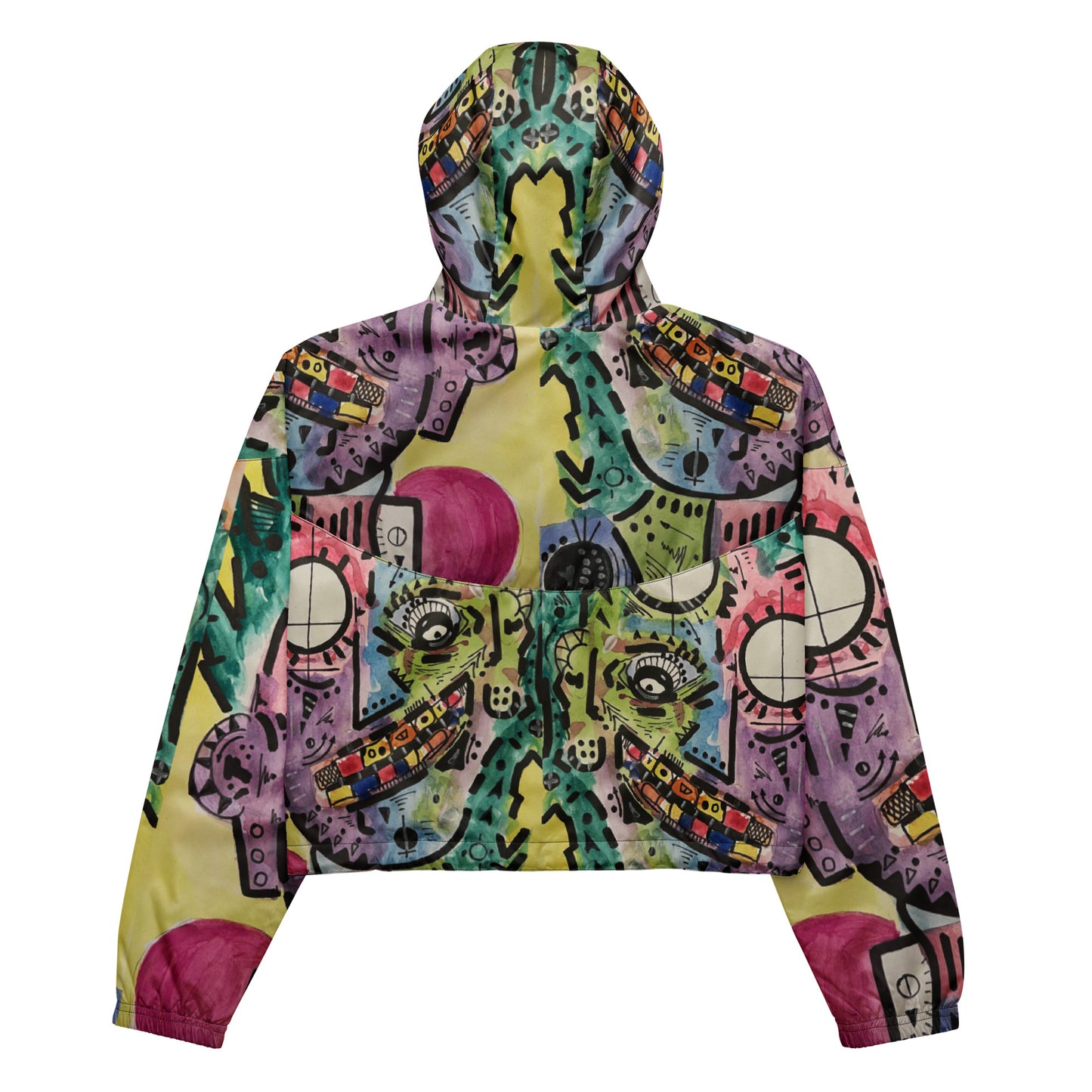 Indian Morning Women’s cropped windbreaker