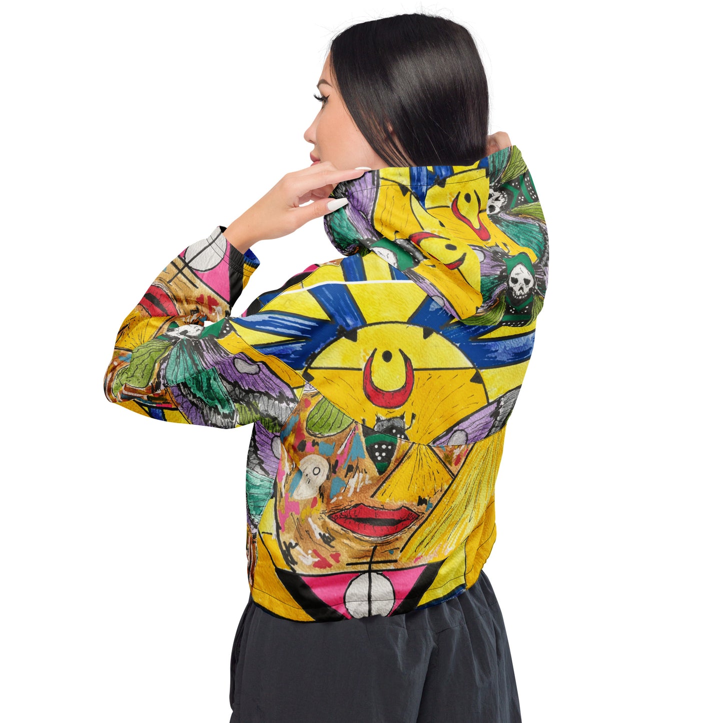 Nile Women’s cropped windbreaker