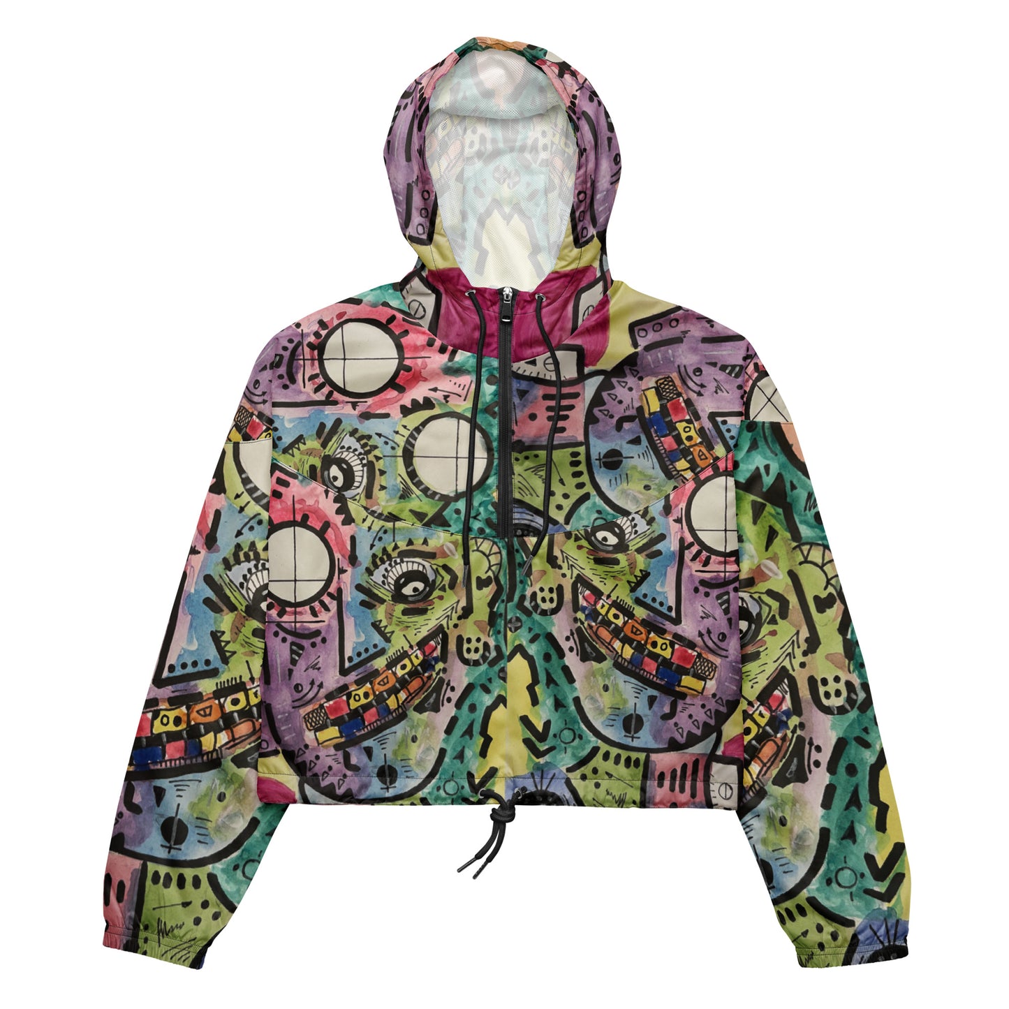 Indian Morning Women’s cropped windbreaker
