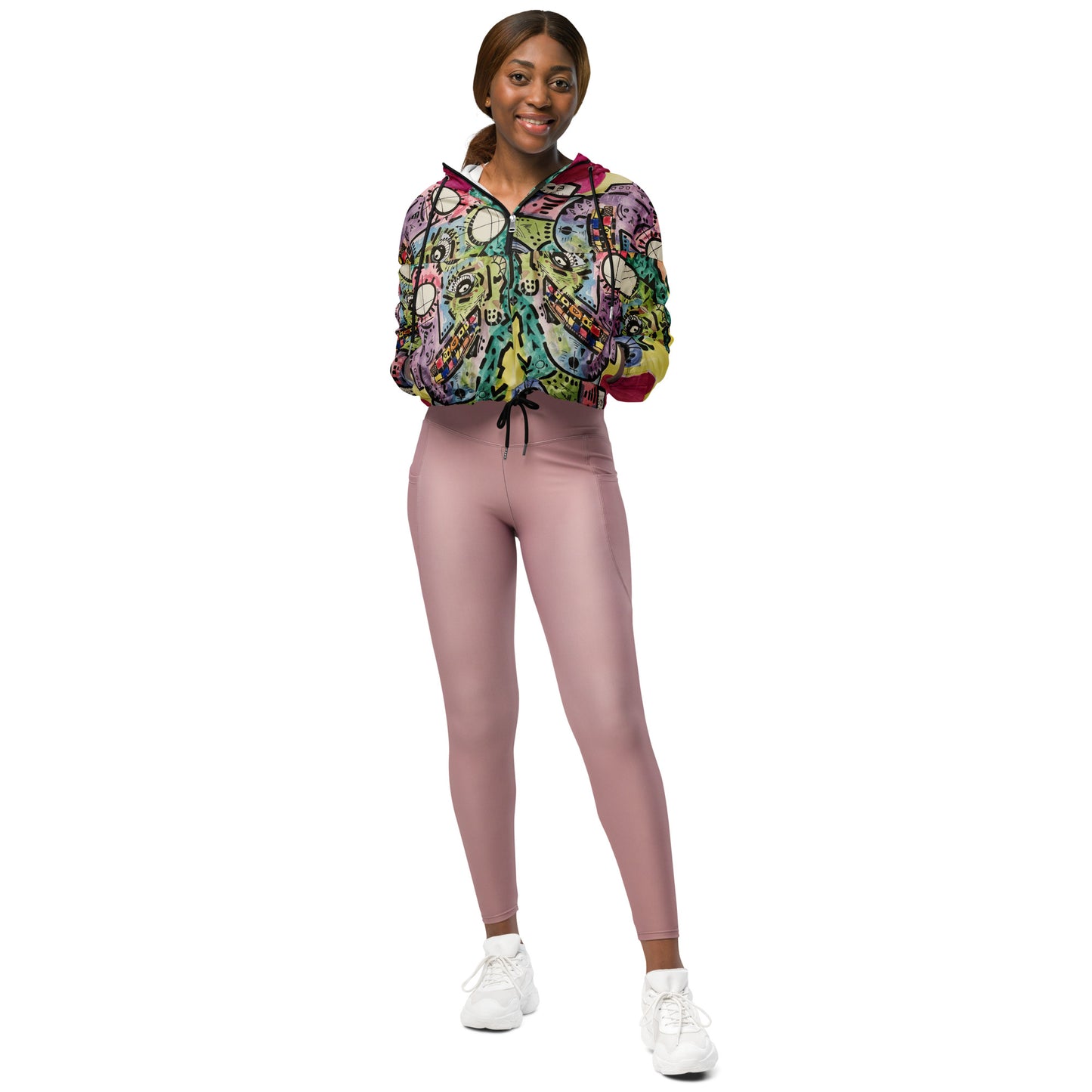 Indian Morning Women’s cropped windbreaker