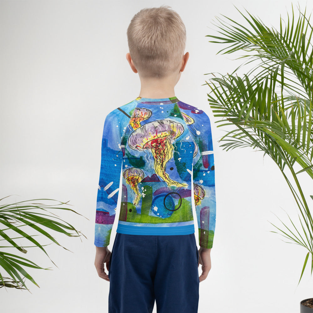 Jellyfish Kids Rash Guard