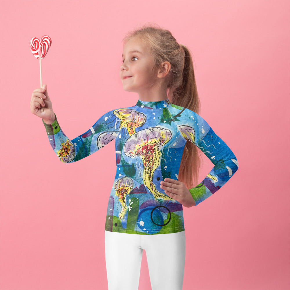 Jellyfish Kids Rash Guard