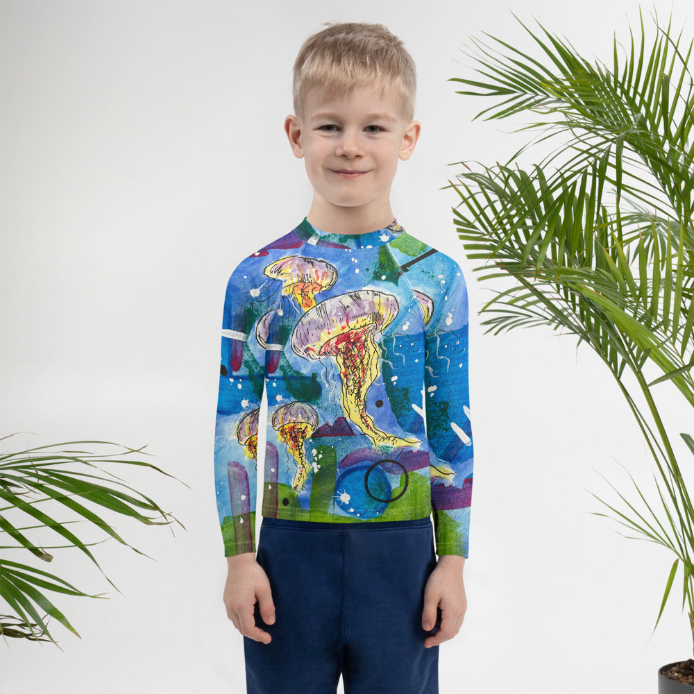 Jellyfish Kids Rash Guard