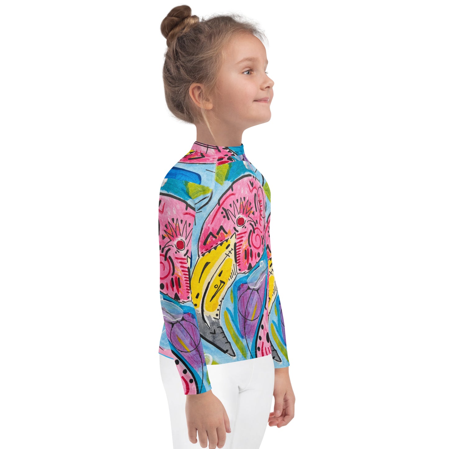 Flamingo Kids Rash Guard