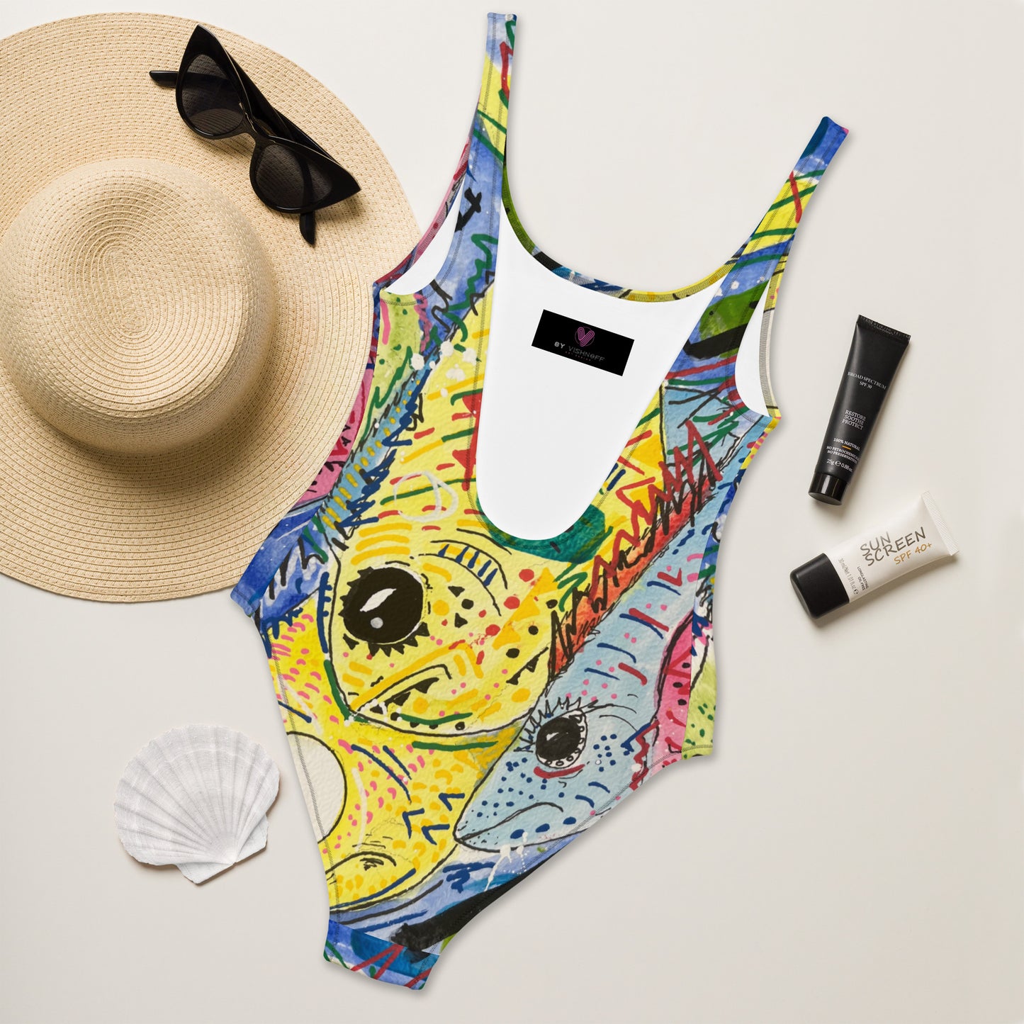 Fish II One-Piece Swimsuit