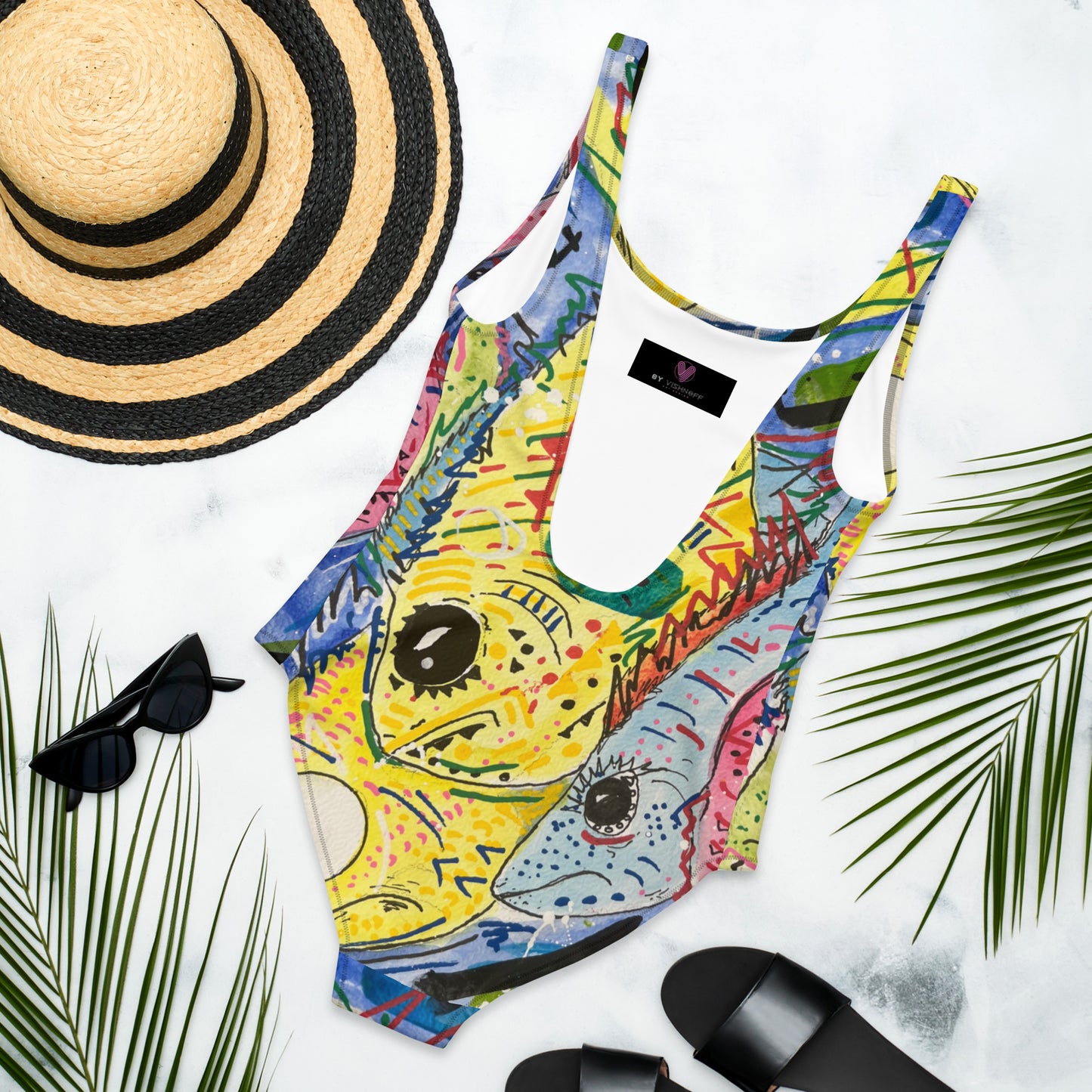 Fish II One-Piece Swimsuit