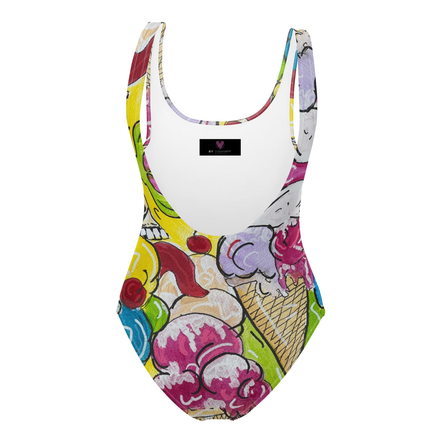 Ice ream Men One-Piece Swimsuit