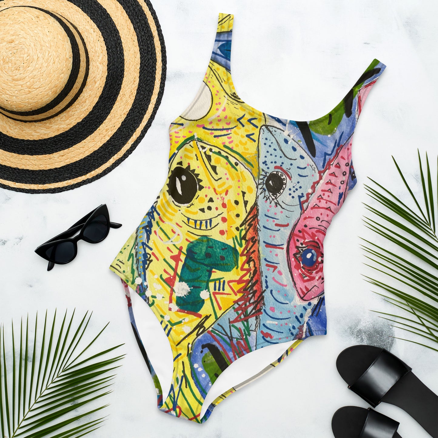 Fish II One-Piece Swimsuit