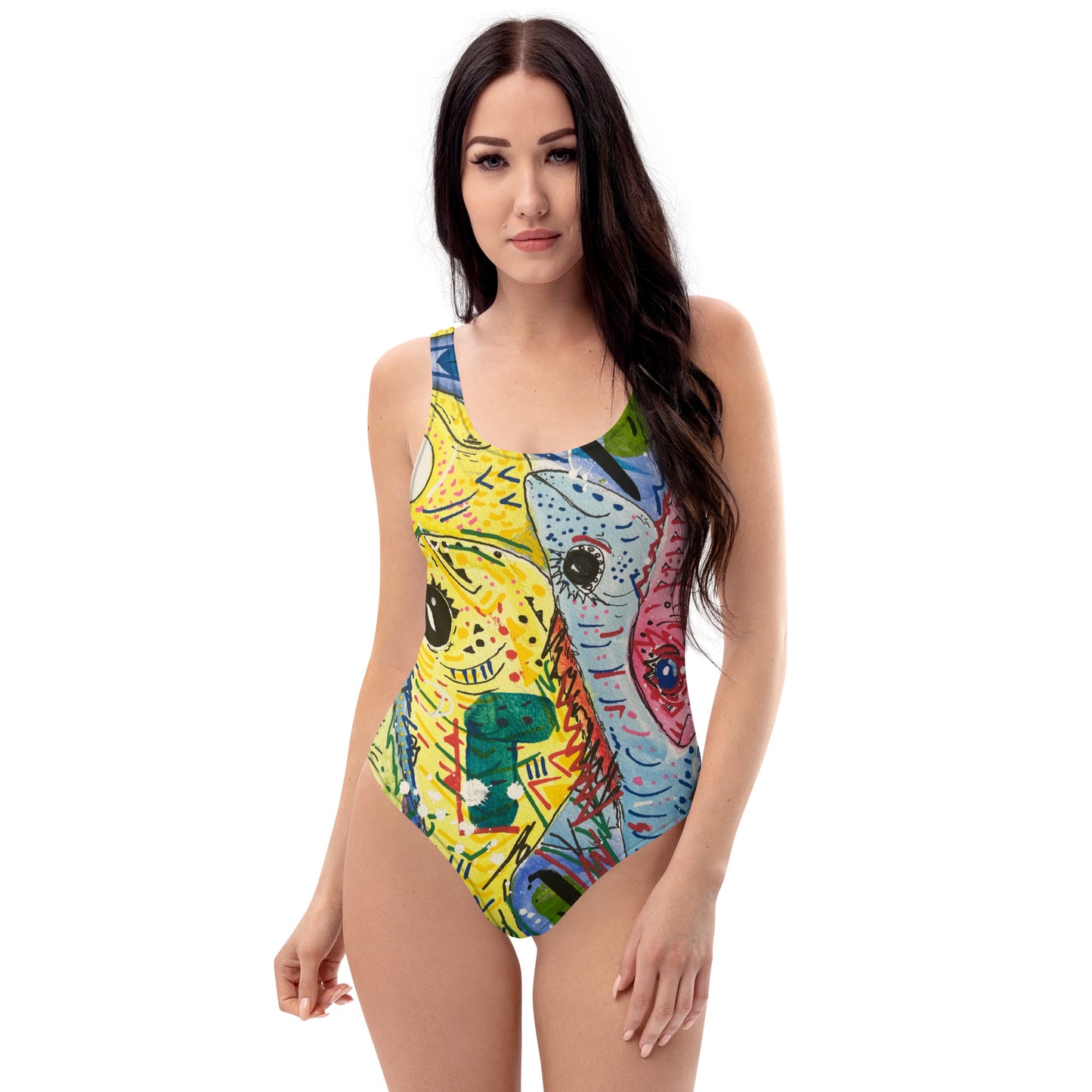 Fish II One-Piece Swimsuit