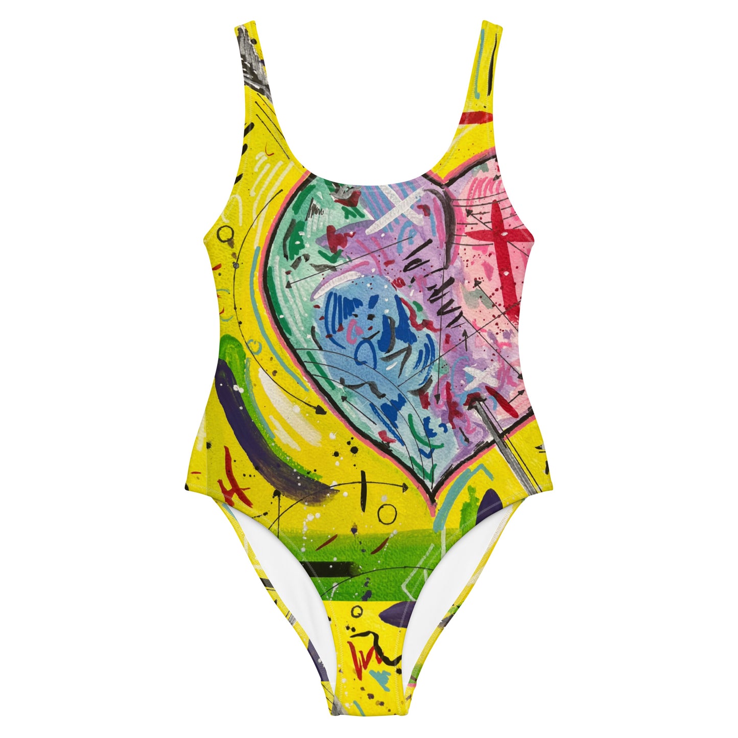 Heart One-Piece Swimsuit