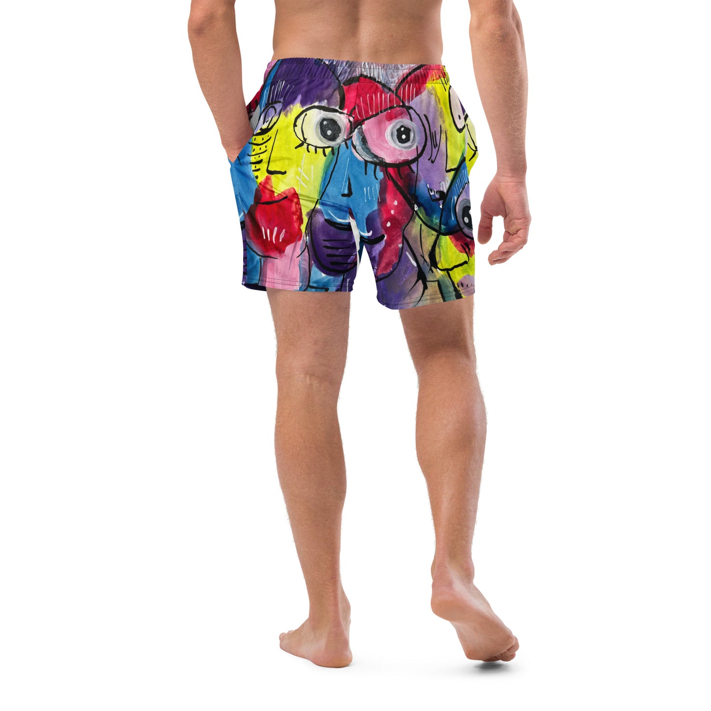 Faces Men's swim trunks