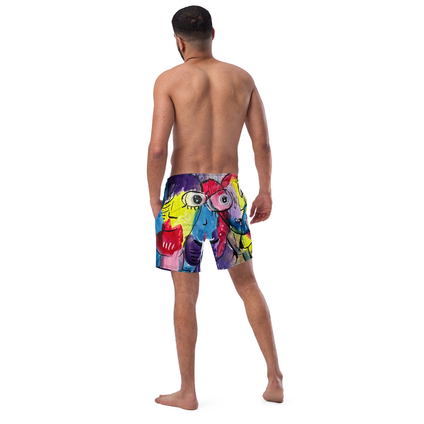 Faces Men's swim trunks