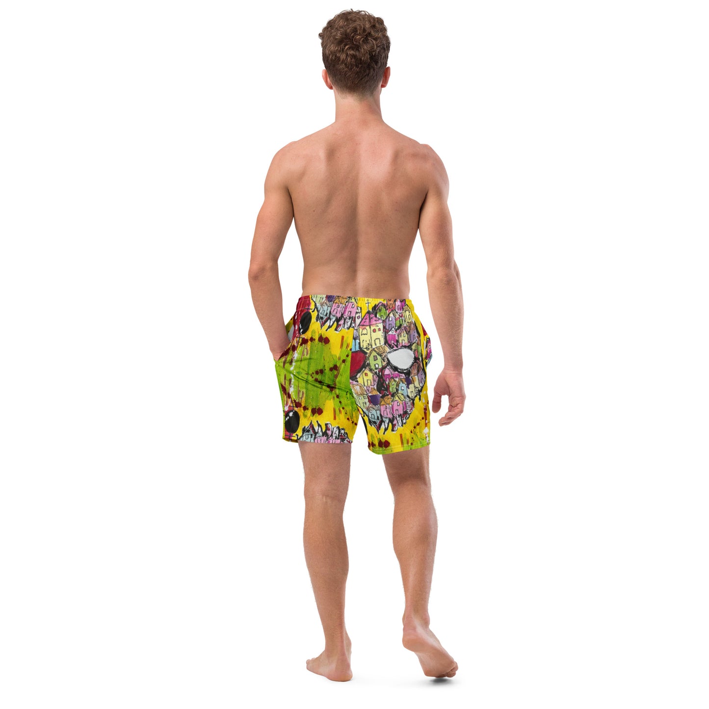 Ghost Town Men's swim trunks