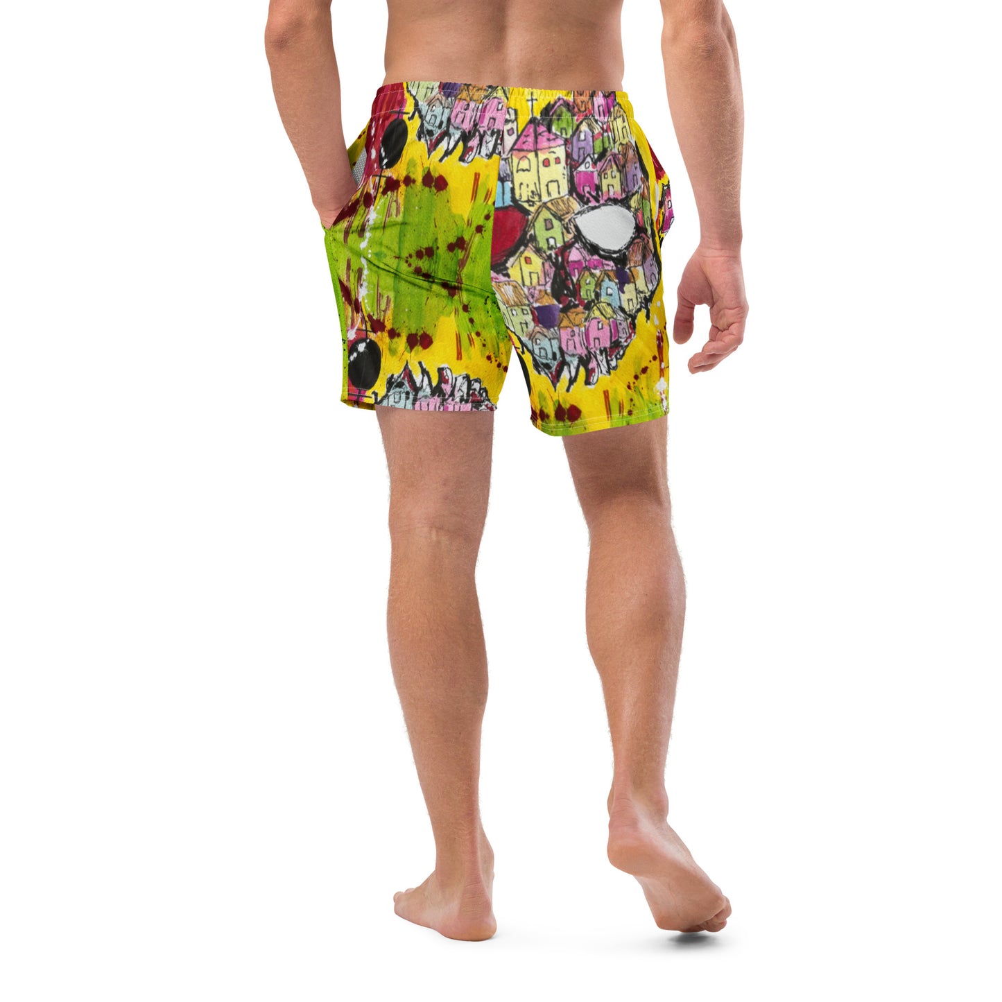 Ghost Town Men's swim trunks