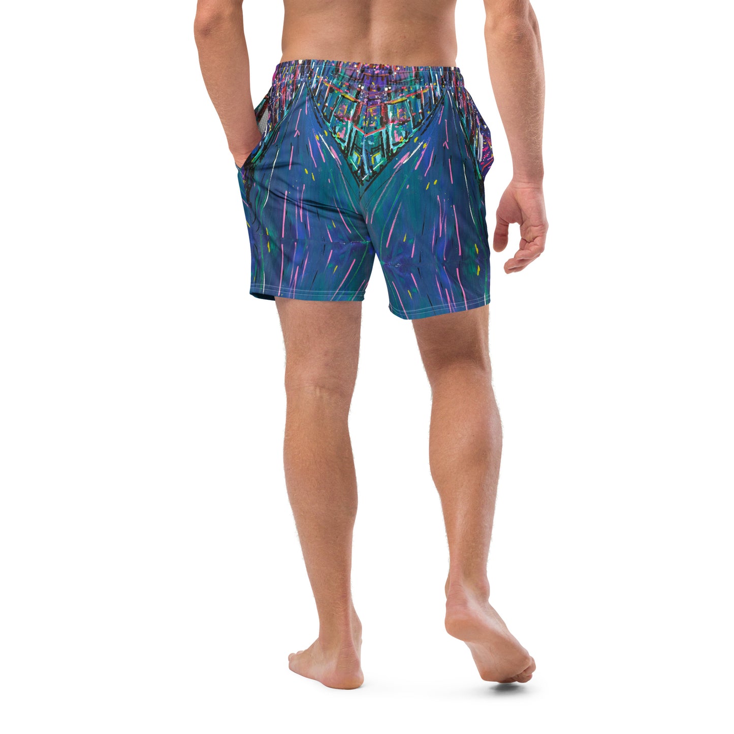 City Men's swim trunks