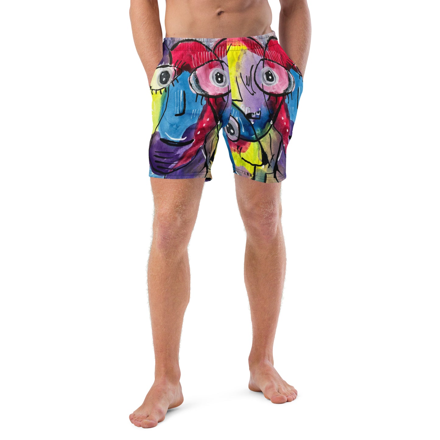 Faces Men's swim trunks