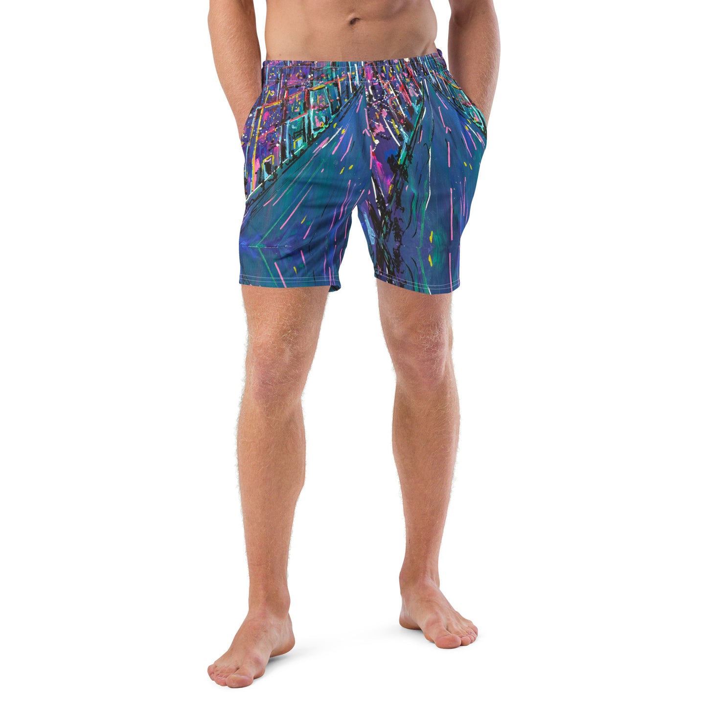 City Men's swim trunks