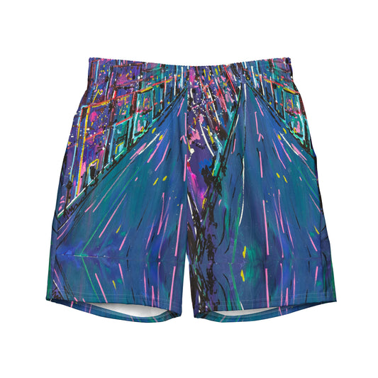 City Men's swim trunks