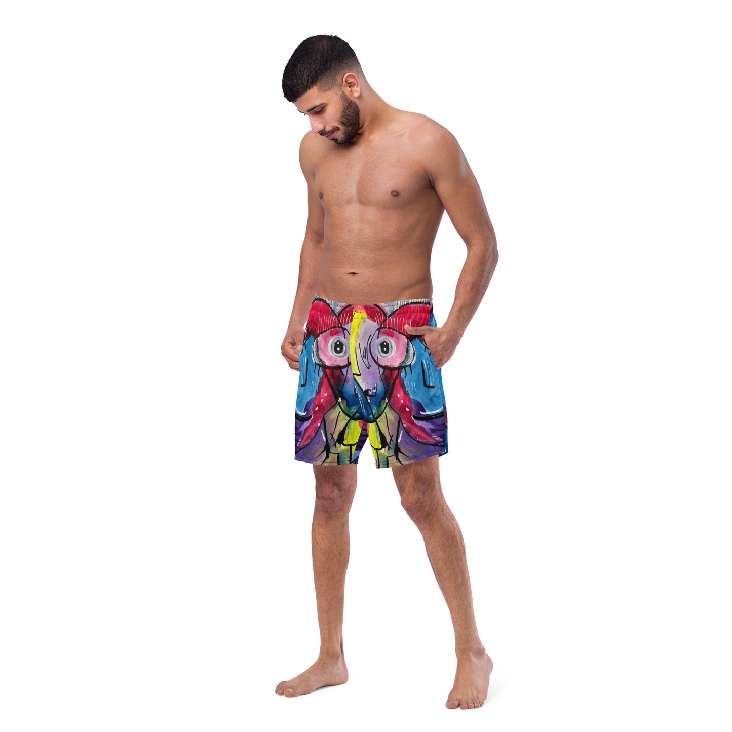 Faces Men's swim trunks