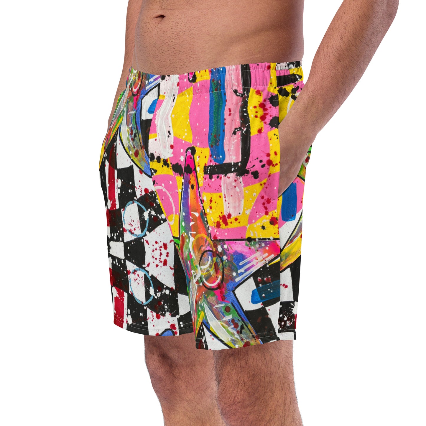 Star Trip Men's swim trunks