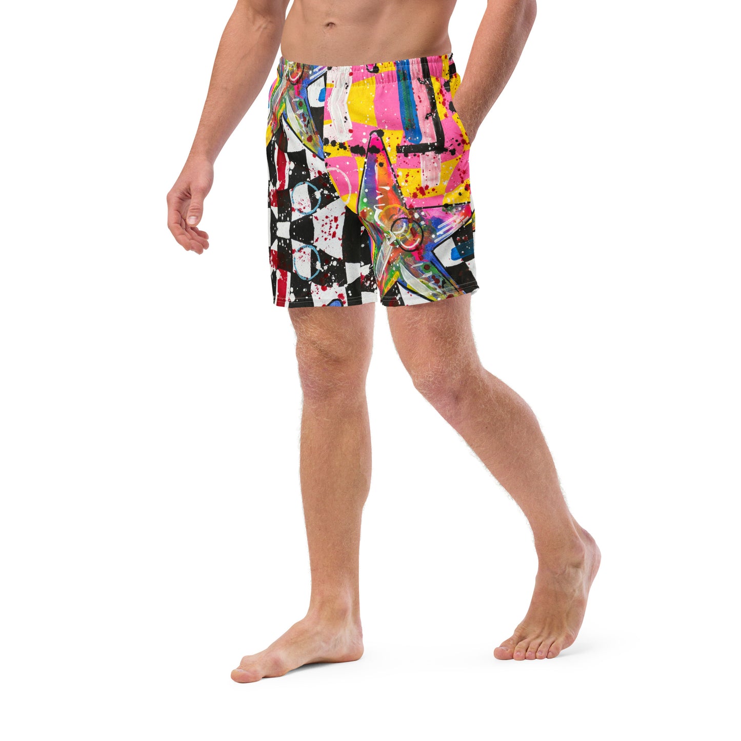 Star Trip Men's swim trunks