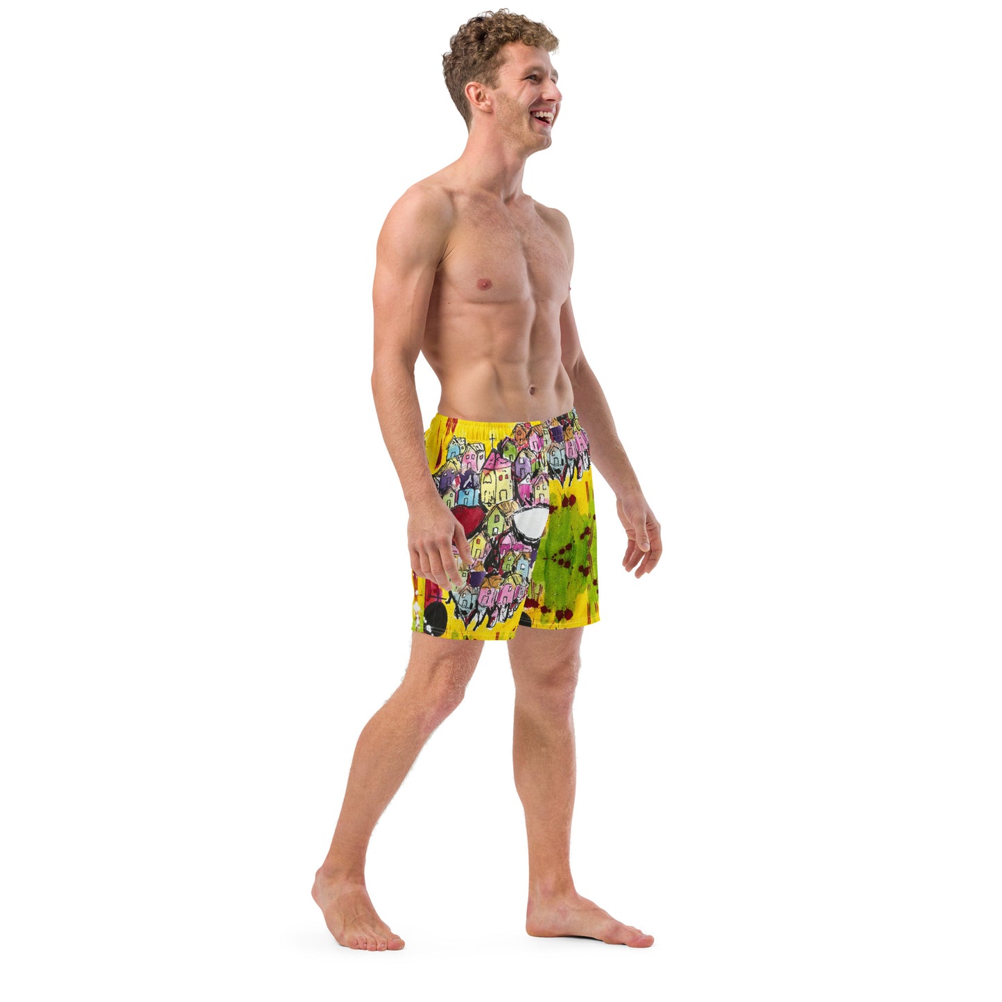 Ghost Town Men's swim trunks