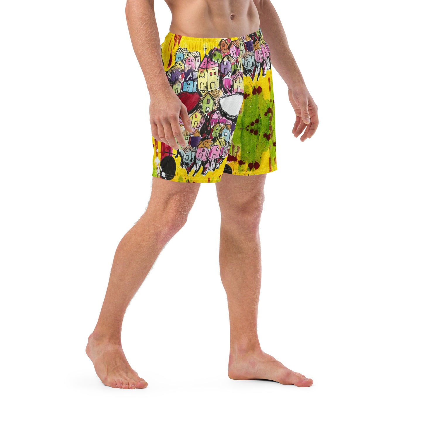 Ghost Town Men's swim trunks