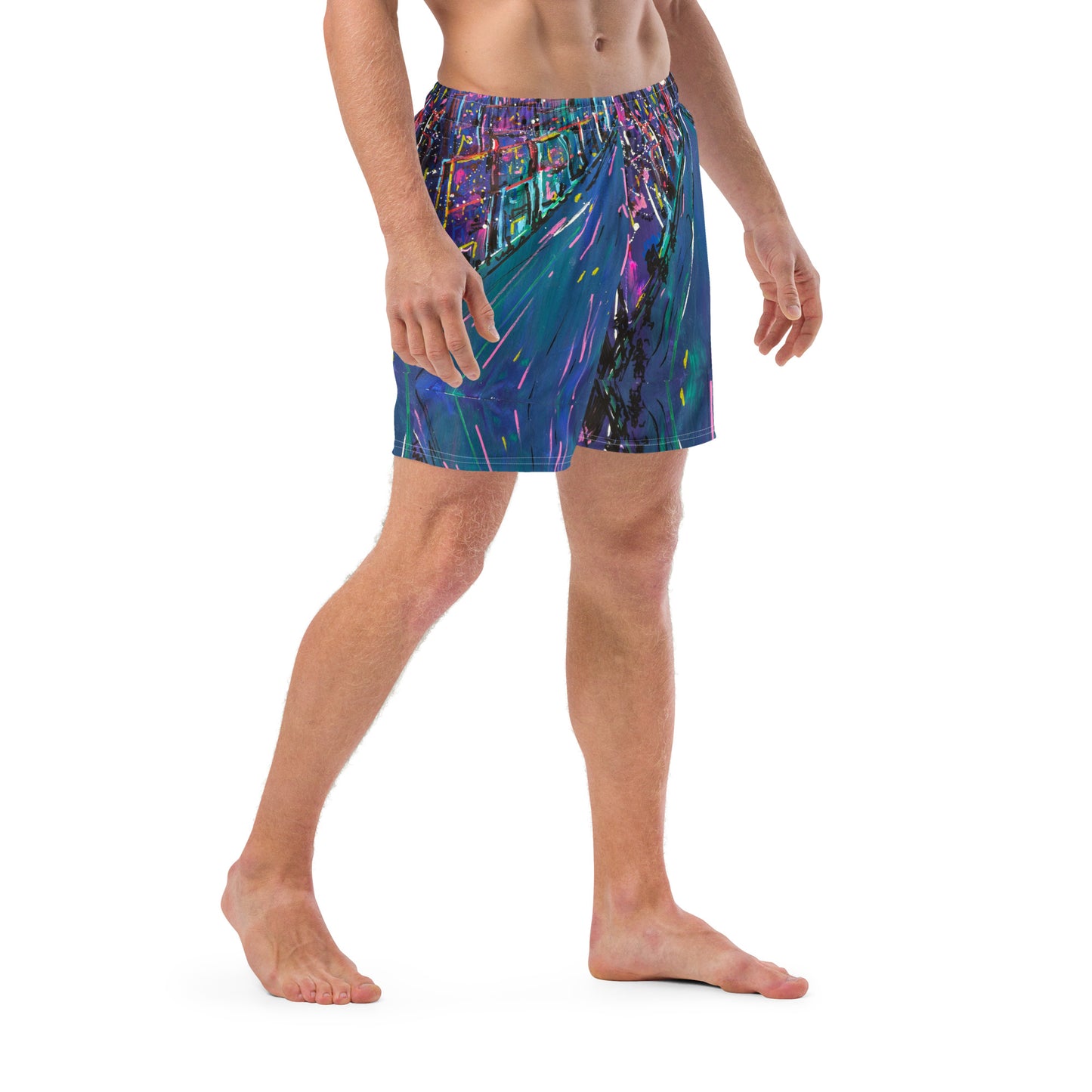 City Men's swim trunks