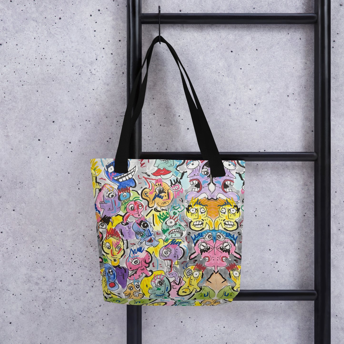 Faces II Tote bag