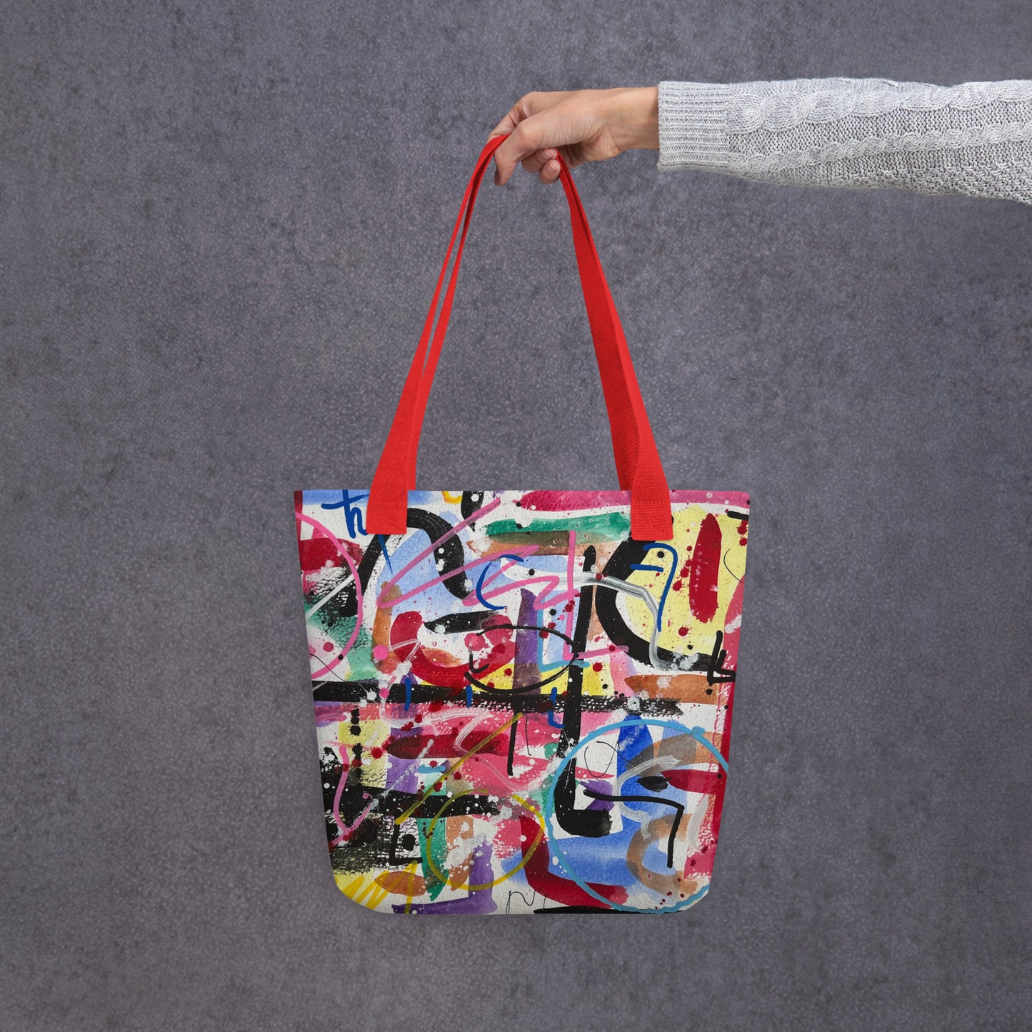 Abstract Tote bag