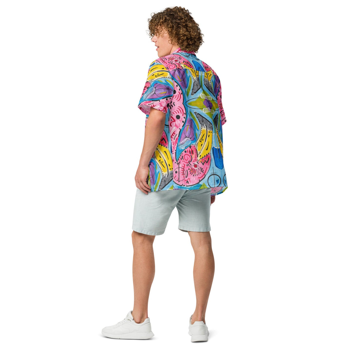 Flamingo Mens  button shirt