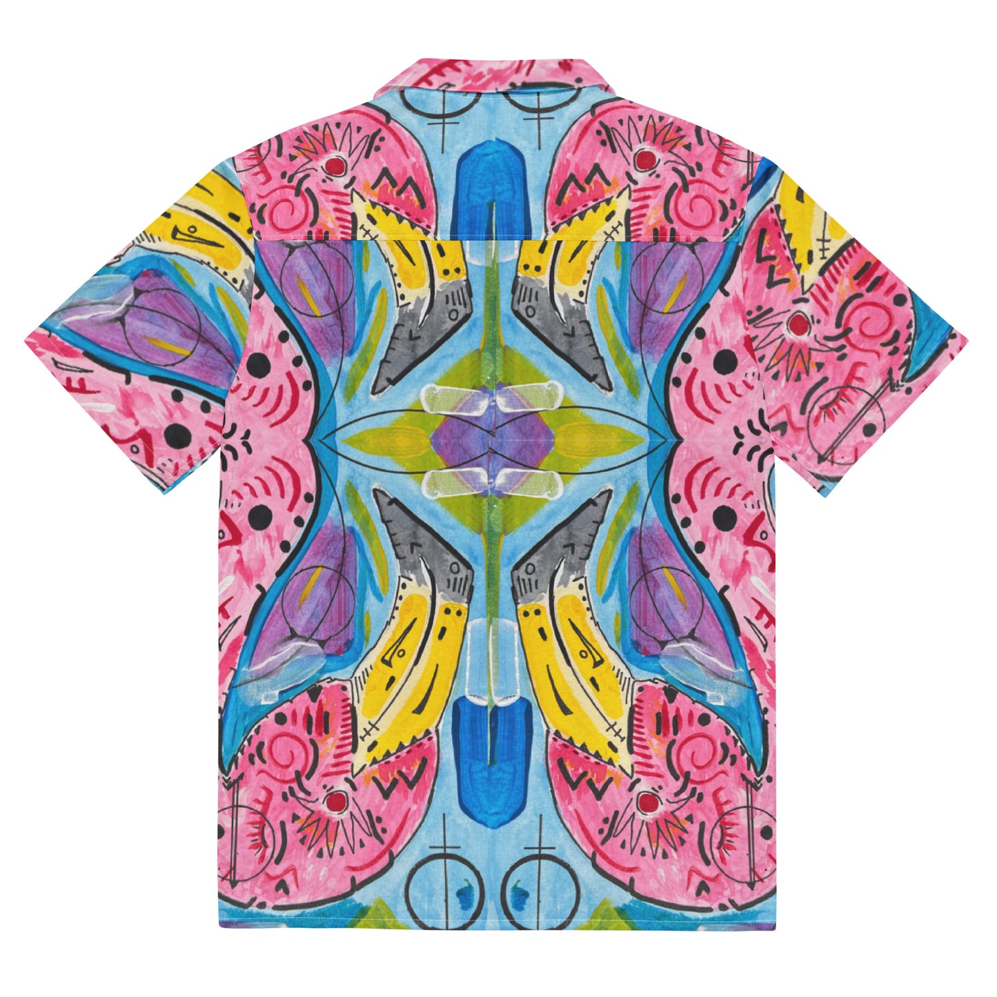 Flamingo Mens  button shirt