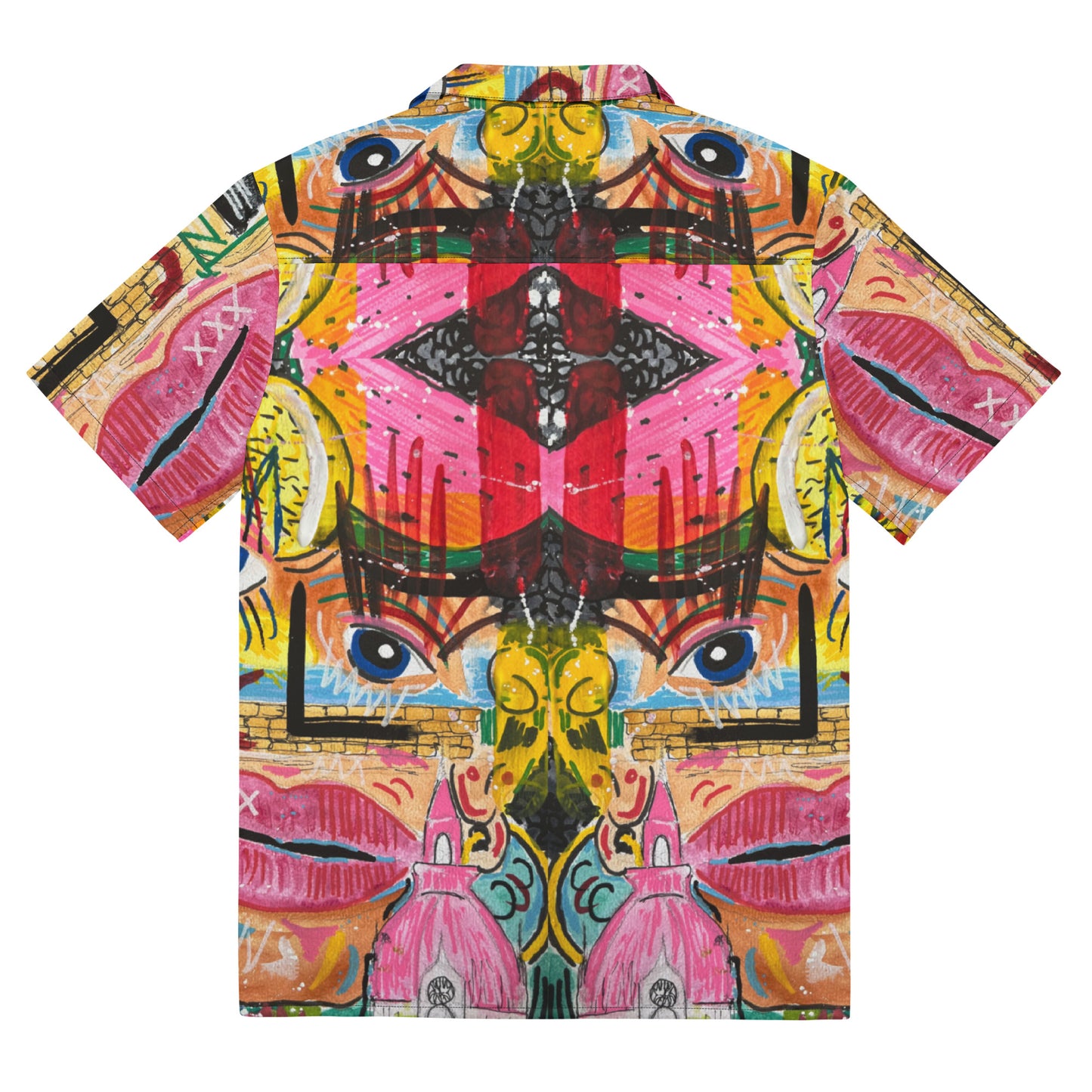 Cartagena Unisex button shirt