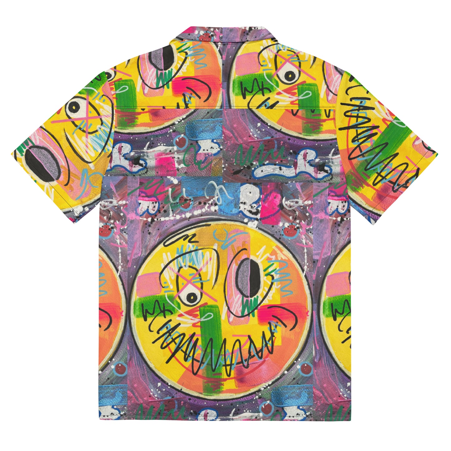 Smile Unisex button shirt