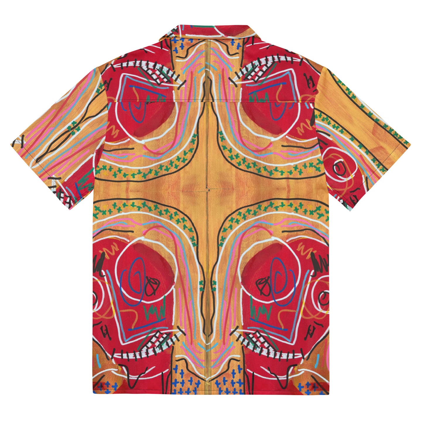 Mary Unisex button shirt