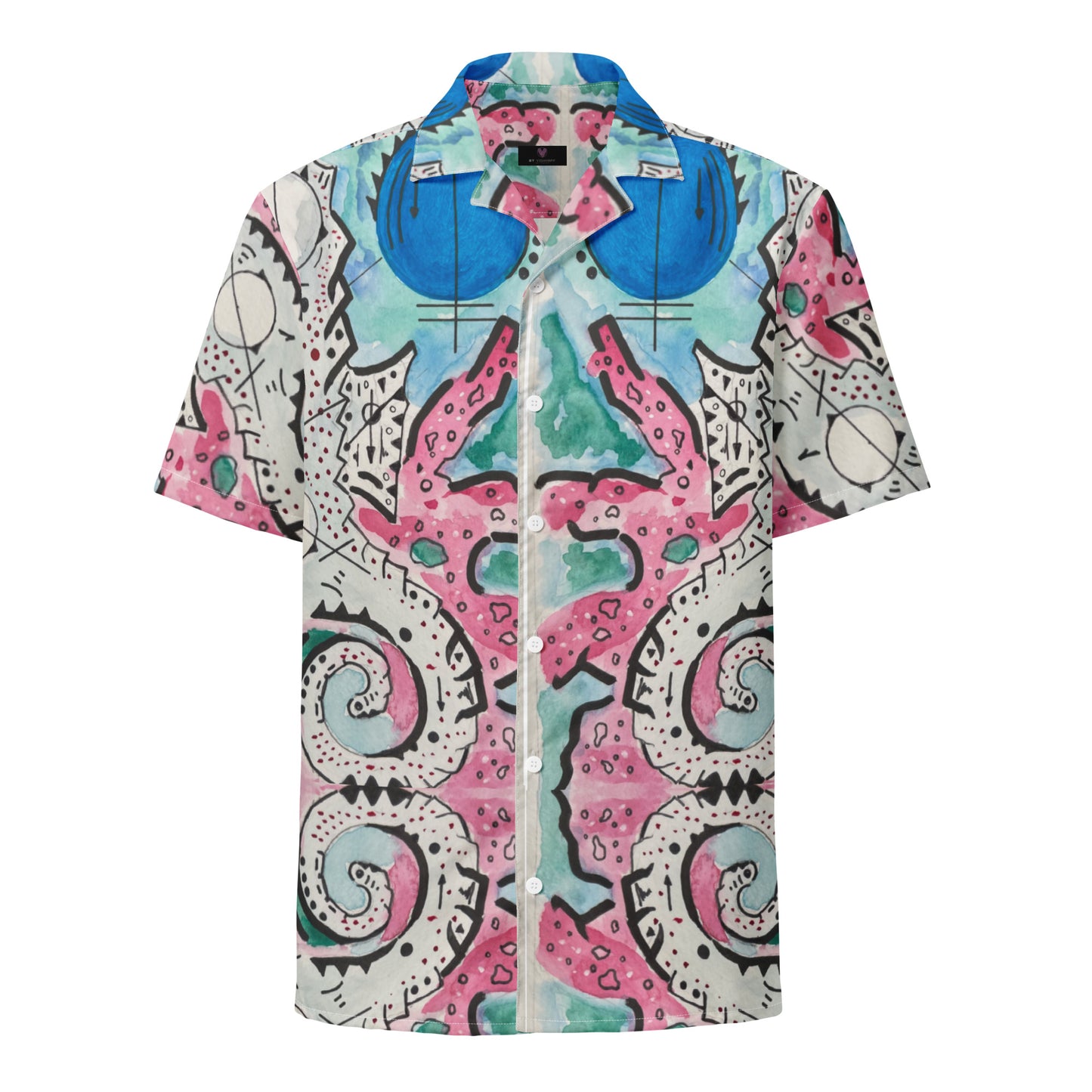 SeaHorse Man button shirt