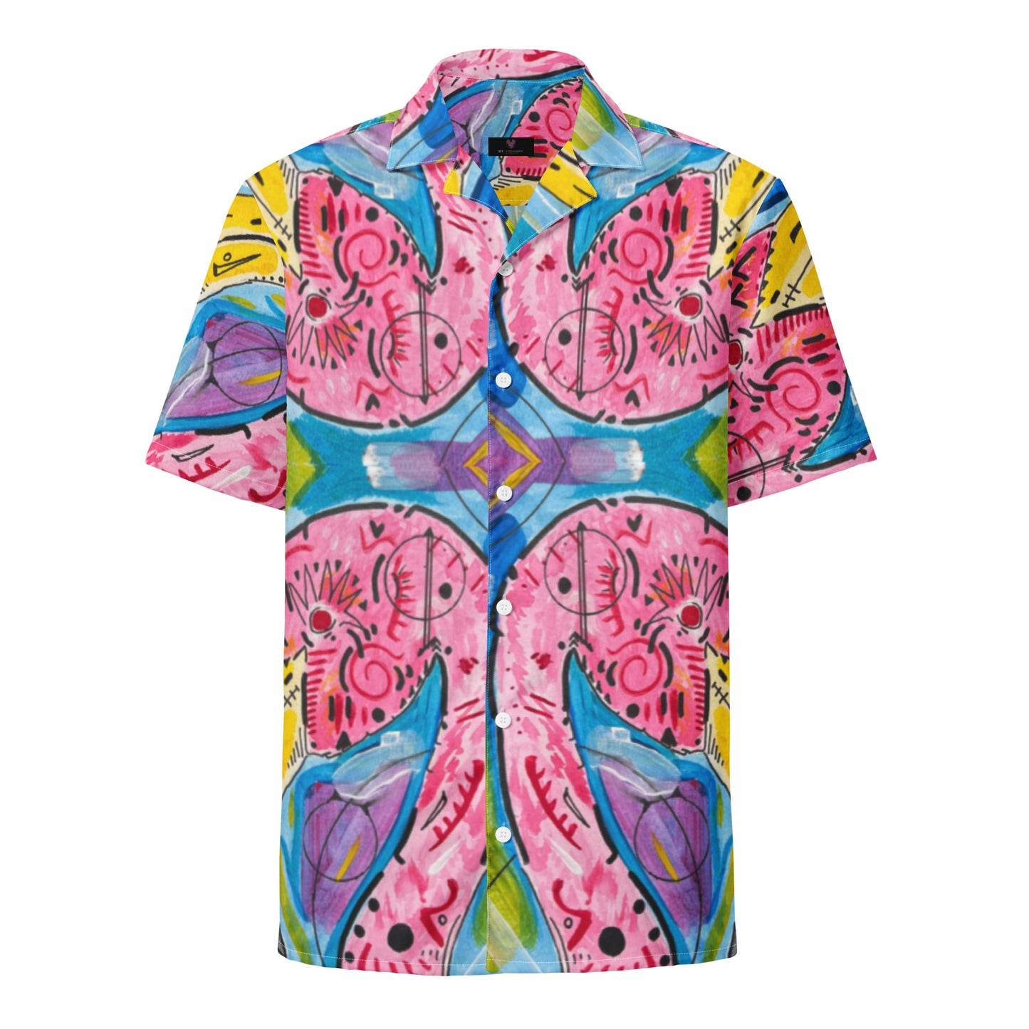 Flamingo Mens  button shirt