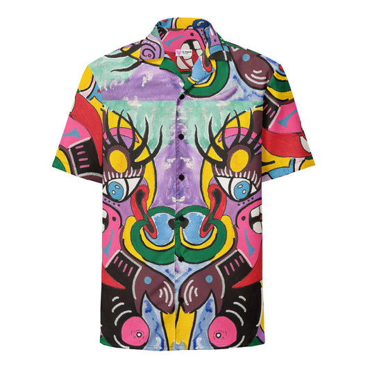 La Piroba Unisex button shirt