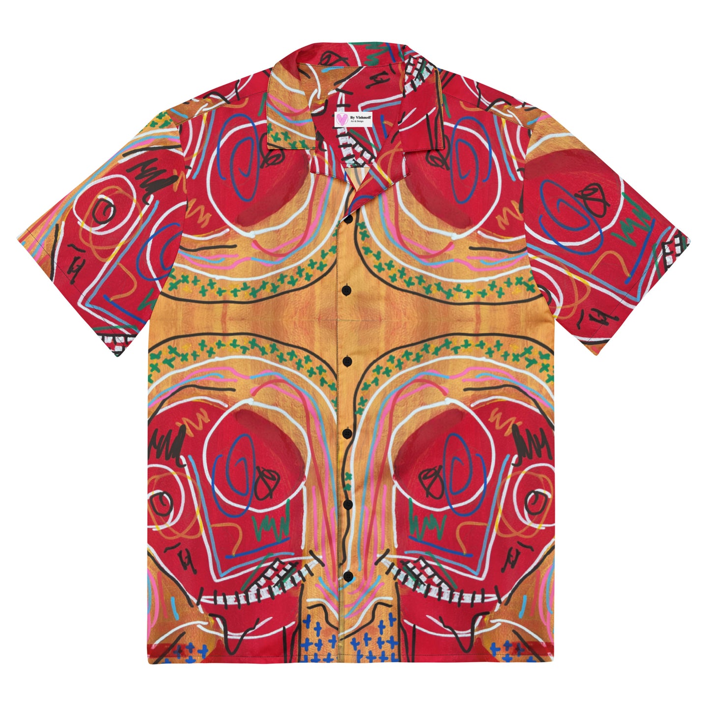 Mary Unisex button shirt