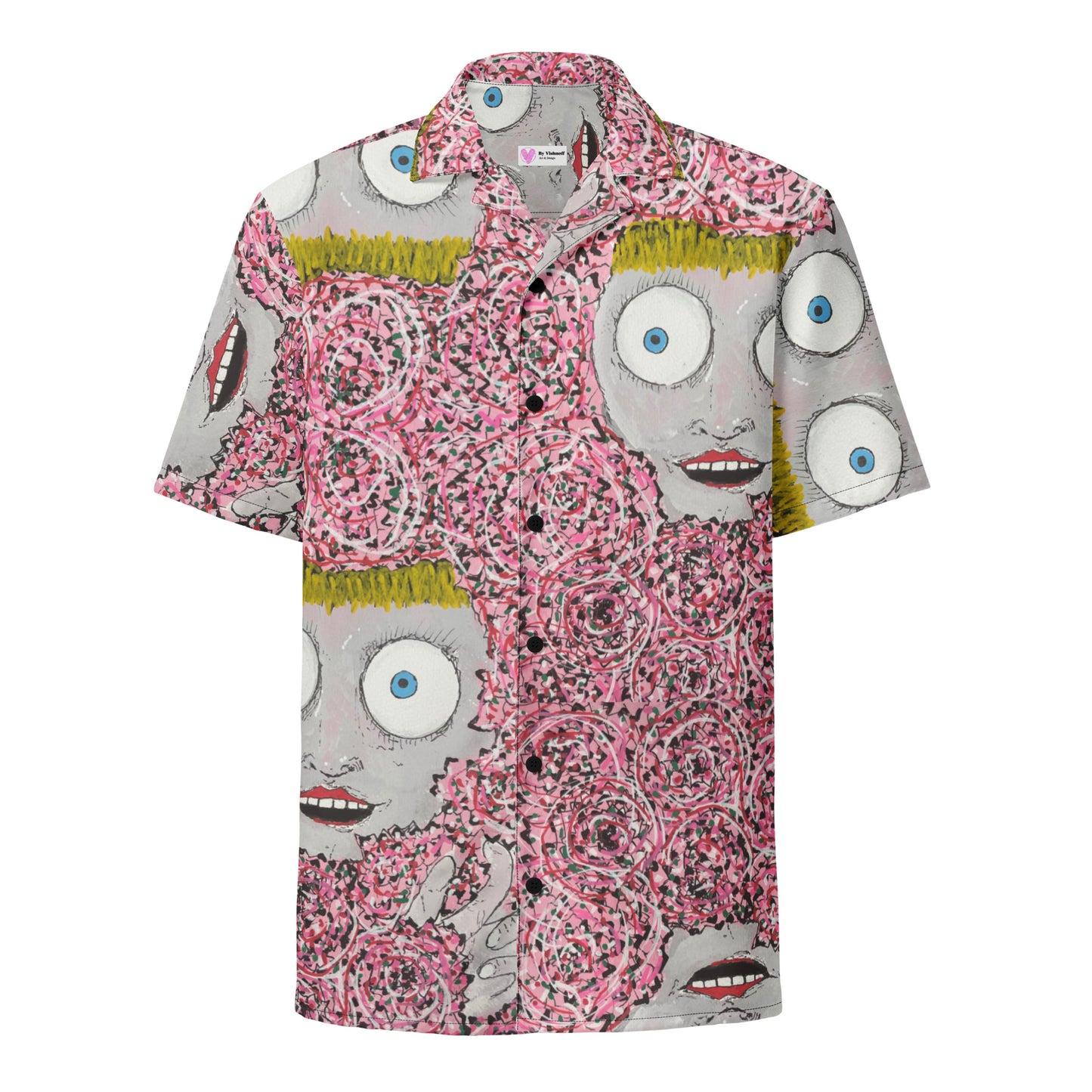 Drown Unisex button shirt