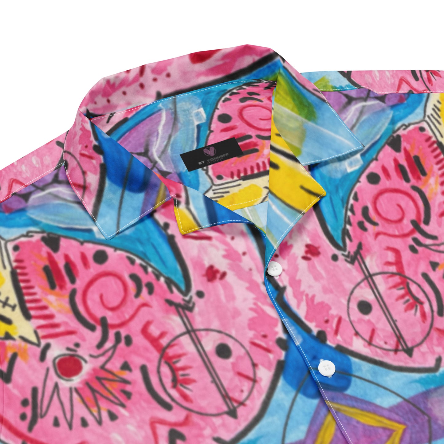 Flamingo Mens  button shirt