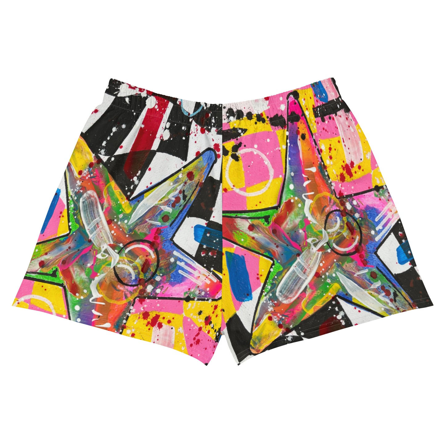 Star Trip Women’s Recycled Athletic Shorts