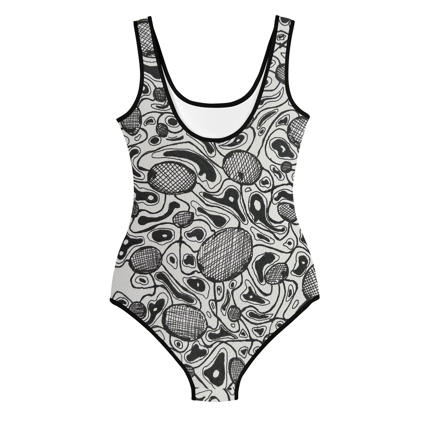 Melted cell All-Over Print Youth Swimsuit