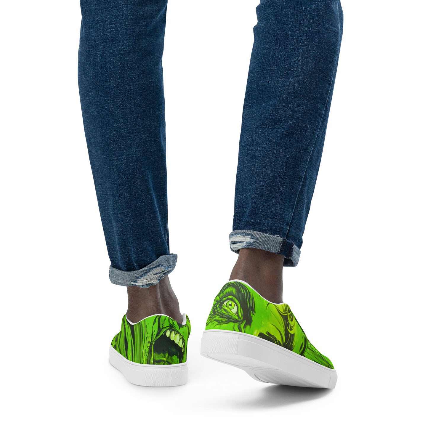 Re Animator Men’s slip-on canvas shoes