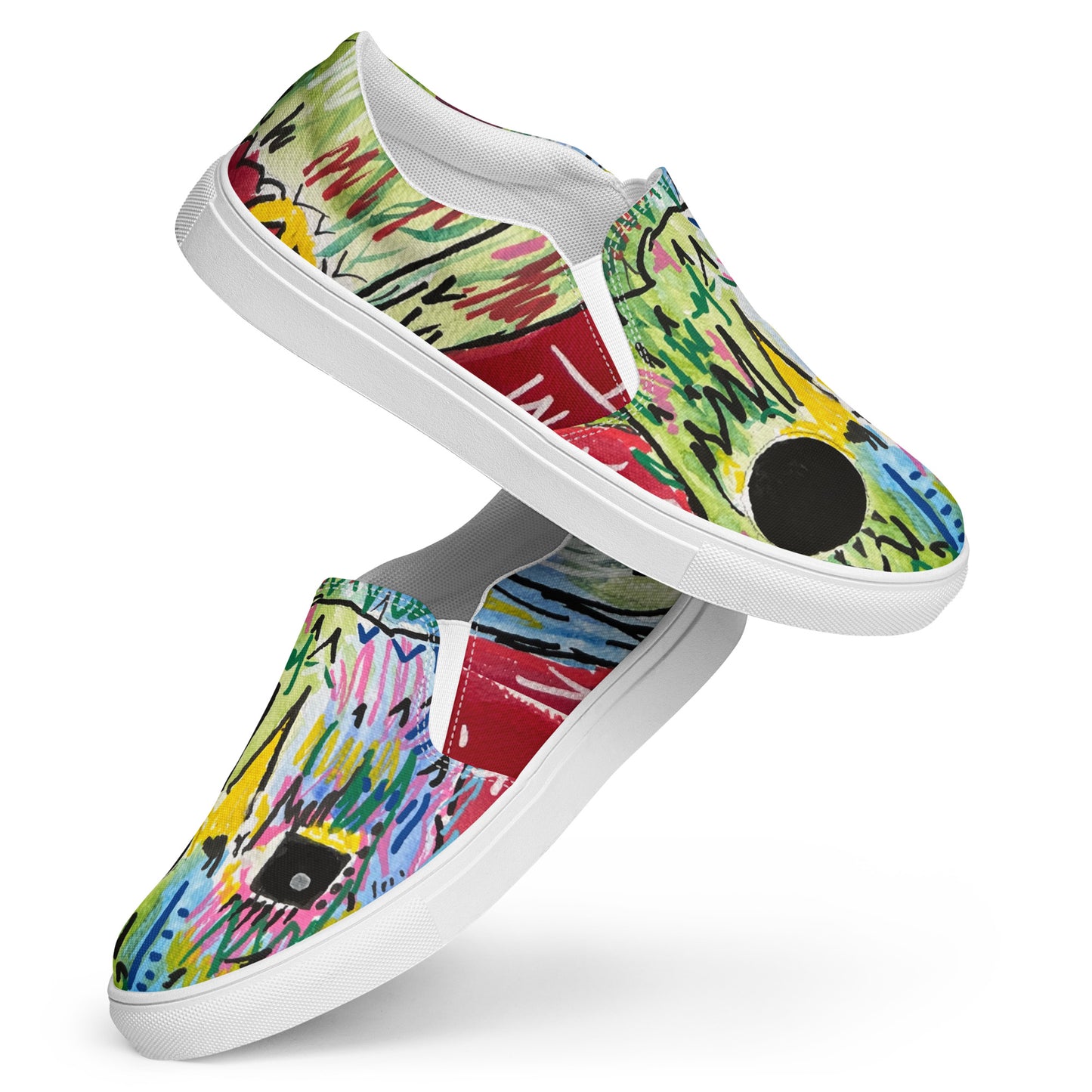 Owl Men’s slip-on canvas shoes