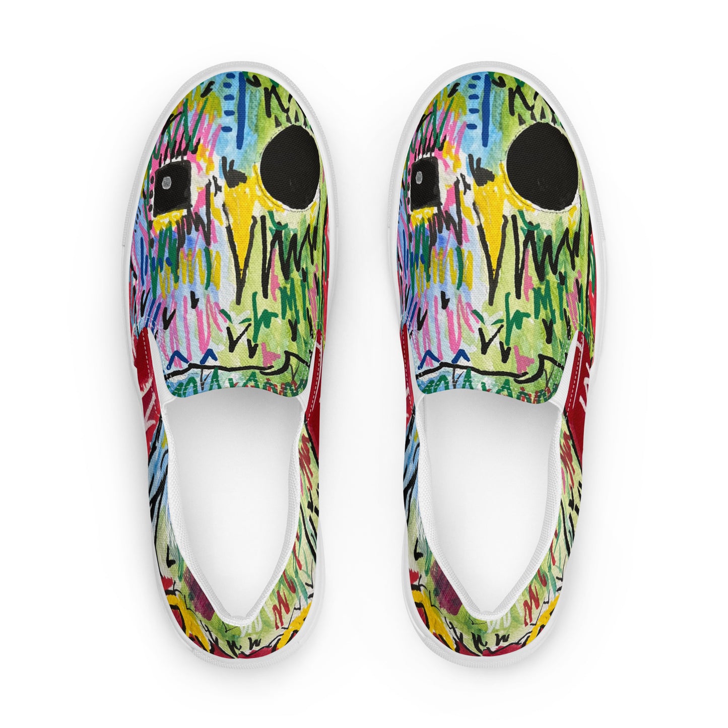 Owl Men’s slip-on canvas shoes