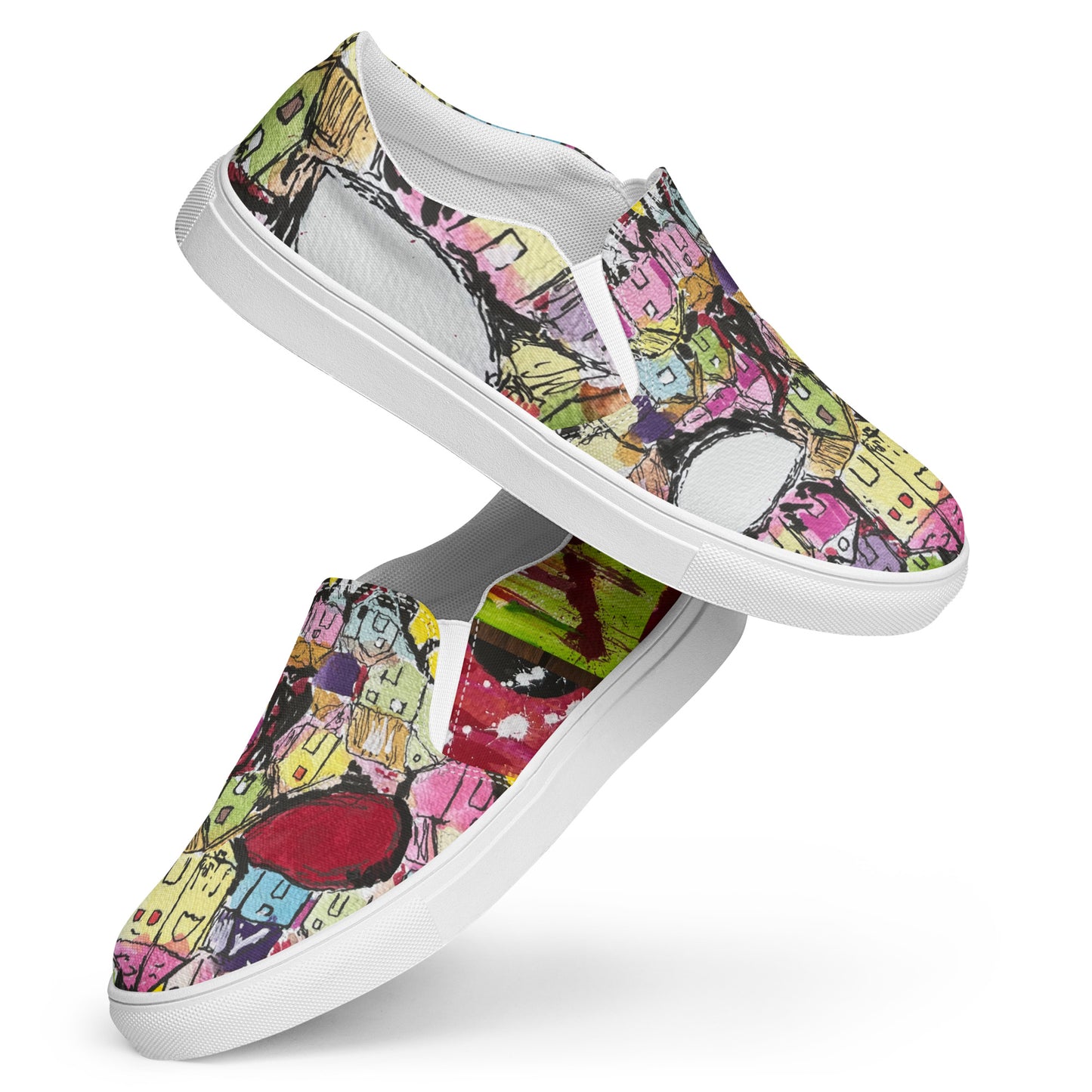 Ghost Town Men’s slip-on canvas shoes