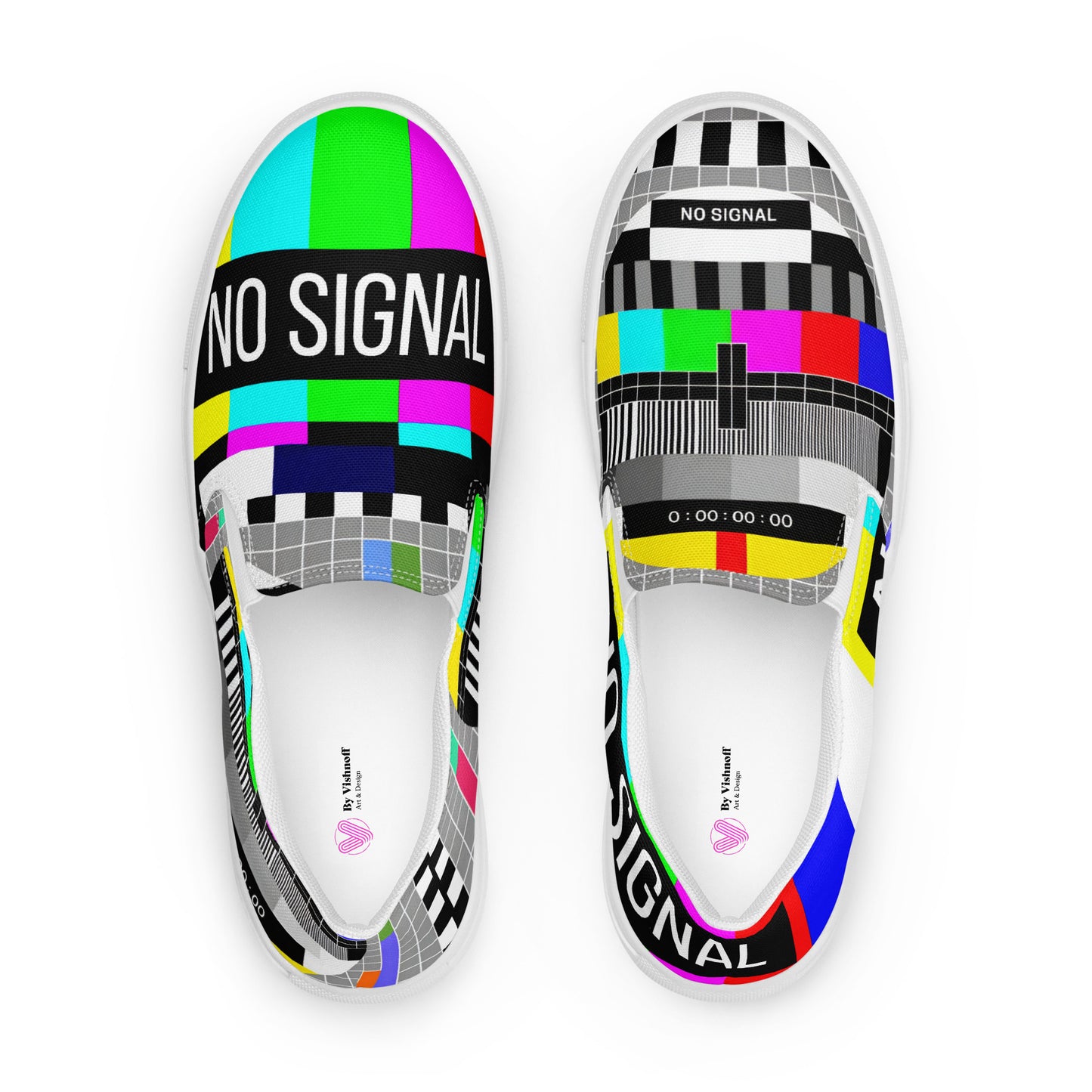 No Signal Men’s slip-on canvas shoes